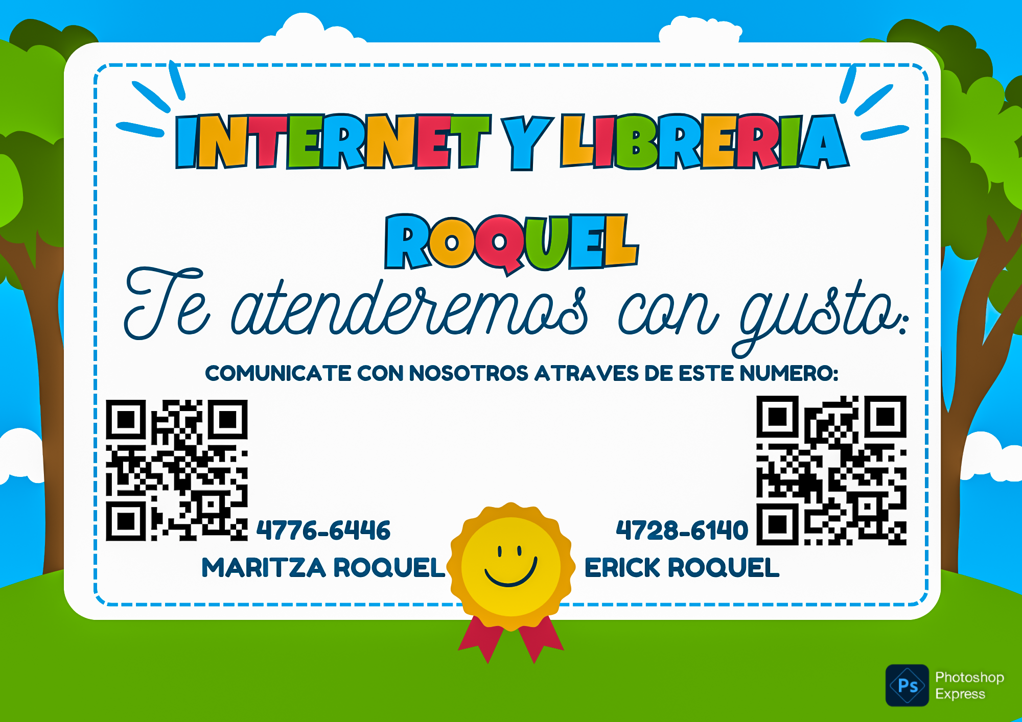 Internet y Librería Rokel